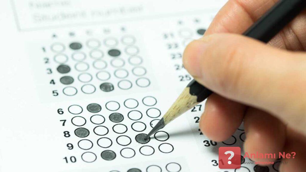 YKS Sınavı - www.anlamine.com.tr